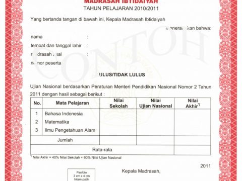 Cetak Ijazah transkip nilai