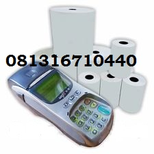 Jual kertas Thermal EDC ATM roll parkir